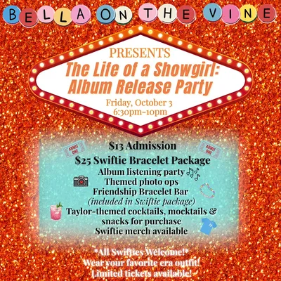The Life of a Showgirl Album Release Party